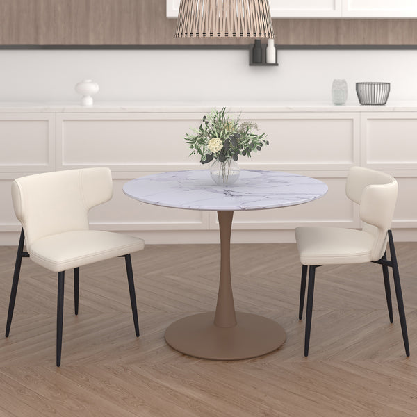 ZILO SMALL 3PC DINING Table and Chair SET