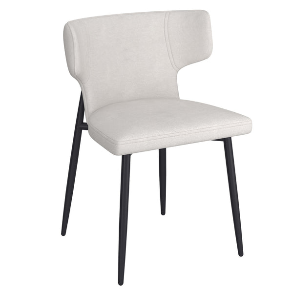 Olis Side Chair Fabric Beige - Set of 2