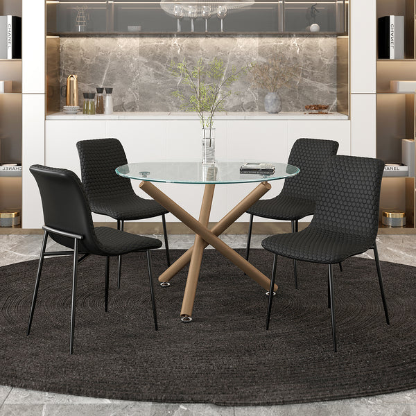 CARMILLA 5PC DINING Table and Chair SET