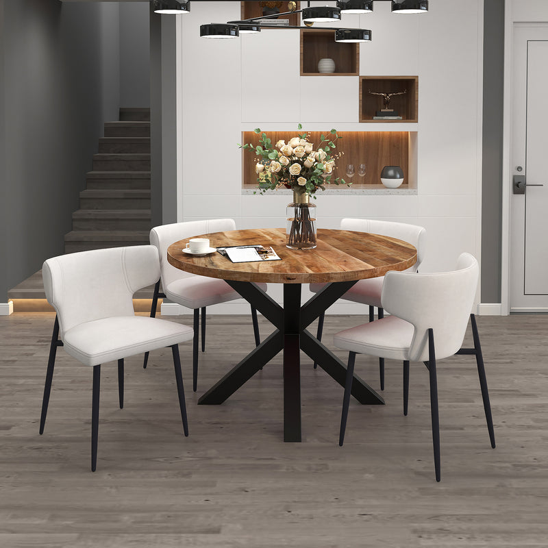 ARHAN 5PC DINING Table and Chair SET