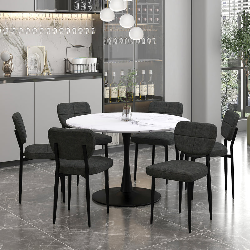 ZILO 7PC DINING Table and Chair SET