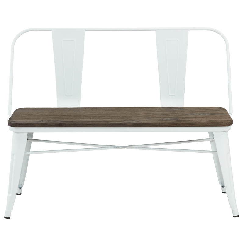 Modus Bench With Back